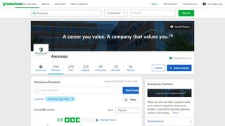 
                            9. Ascensus Reviews | Glassdoor