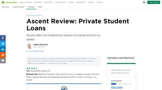 
                            6. Ascent Student Loans: 2019 Review –– NerdWallet