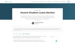 
                            5. Ascent Student Loans Review for 2019 | LendEDU