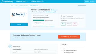 
                            11. Ascent Student Loans Reviews (Sep 2019) | Private Student ...