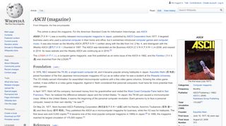 
                            4. ASCII (magazine) - Wikipedia