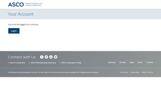 
                            2. ASCO Profile | Login