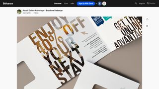 
                            9. Ascott Online Advantage - Brochure Redesign on Behance