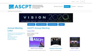 
                            4. ASCPT 2019 Annual Meeting