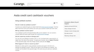 
                            7. Asda credit card cashback vouchers - …