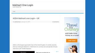 
                            1. ASDA Walmart one Login – UK - Walmartone.com