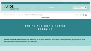 
                            6. ASDS Online and Self-directed Learning