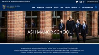 
                            9. Ash Manor School - Ash Manor School