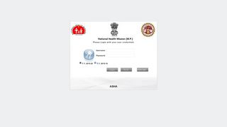 
                            5. asha.nhmmp.gov.in - National Health Mission (MP) - Login