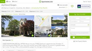 
                            2. Ashford Green Apartments - Charlotte, NC | Apartments.com