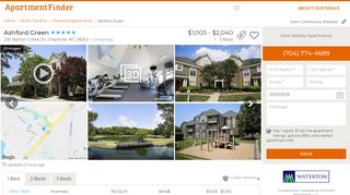 
                            6. Ashford Green - Charlotte, NC | Apartment Finder