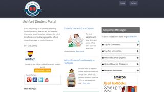 
                            6. Ashford Student Portal