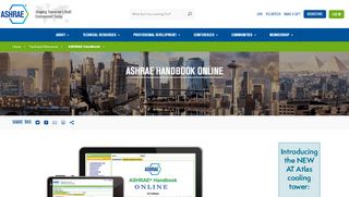 
                            4. ASHRAE Handbook Online