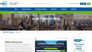 
                            7. ASHRAE Technology Portal