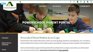 
                            5. Ashwaubenon School District - Powerschool Parent Portal