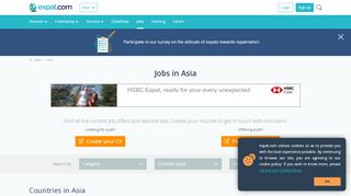 
                            3. Asia jobs - expat.com