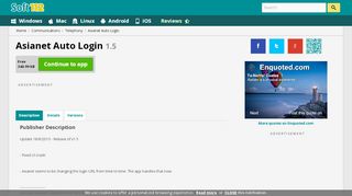 
                            2. Asianet Auto Login 1.5 Free Download