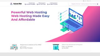 
                            4. Asianet Web Hosting