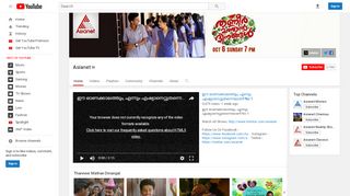 
                            10. Asianet - YouTube