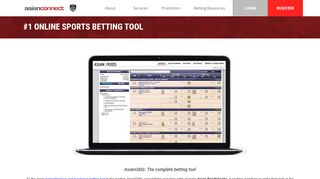 
                            6. AsianOdds Account | Odds and Bet Aggregator | Asianconnect