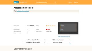 
                            6. Asiazonemovie.com - Easy Counter