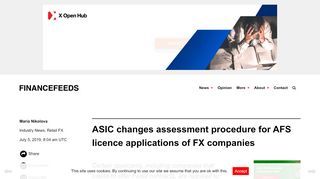 
                            10. ASIC changes assessment procedure for AFS licence ...