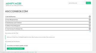 
                            9. asiccoinbox.com - Welcome To Asic Coin | A Global Crypto ...