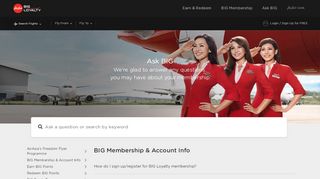 
                            5. Ask BIG - AirAsia