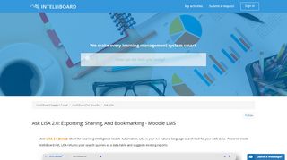 
                            7. Ask LISA 2.0: Exporting, Sharing, and Bookmarking - Moodle LMS ...