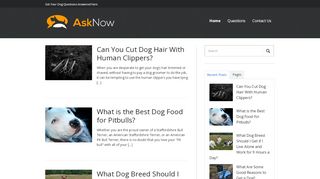 
                            6. Ask Now - Get Your Dog Questions Answered Here