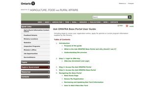 
                            1. Ask OMAFRA Bee Portal User Guide