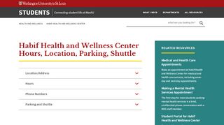 
                            5. Ask SHS | Student Health Services | Washington University in St. Louis