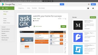 
                            8. askGfK your home for surveys - Apps on Google Play