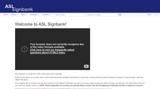 
                            9. ASL Signbank