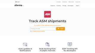 
                            5. ASM Tracking - AfterShip