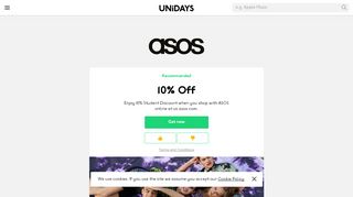 
                            8. ASOS - UNiDAYS