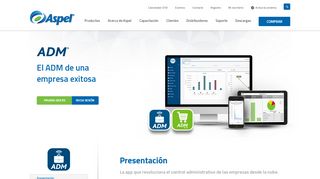 
                            3. Aspel ADM | Sistema de Administración Móvil