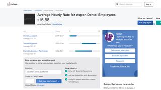 
                            9. Aspen Dental Hourly Pay | PayScale