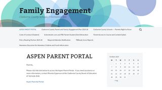 
                            3. ASPEN PARENT PORTAL | Family Engagement - Claiborne County ...