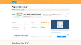 
                            5. Aspescola.com.br: Login - Gennera - Easy Counter