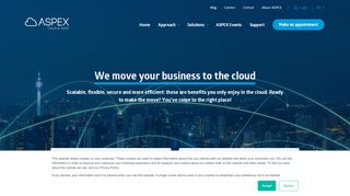 
                            2. ASPEX: we move your business to the cloud