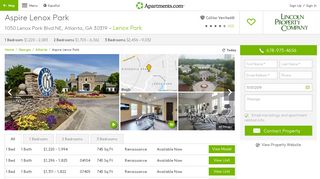 
                            4. Aspire Lenox Park Apartments - Atlanta, GA | Apartments.com