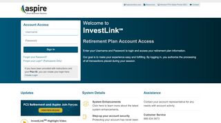 
                            1. Aspire online - Retirement Account