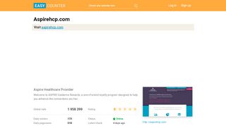 
                            7. Aspirehcp.com: Aspire Healthcare Provider - Easy Counter