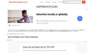 
                            5. Aspirehcp.com - Aspire Healthcare Provider