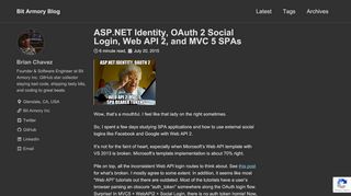 
                            8. ASP.NET Identity, OAuth 2 Social Login, Web API 2, and MVC ...