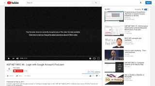 
                            8. ASP.NET MVC #6 : Login with Google Account | FoxLearn ...