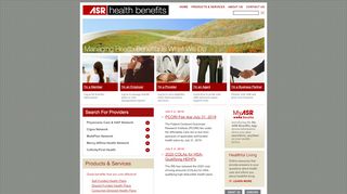 
                            1. ASR Health Benefits - Home