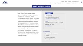 
                            4. ASRC Federal Primus | ASRC Federal