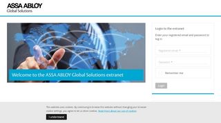 
                            3. ASSA ABLOY Global Solutions Extranet